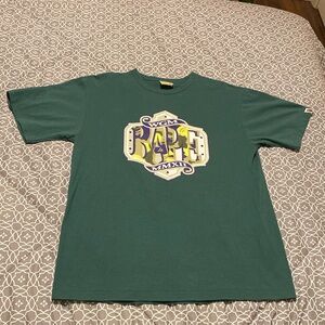 A bathing ape archive green tee